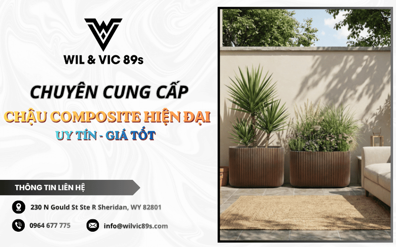 The trend of using composite plant pots in modern interior design