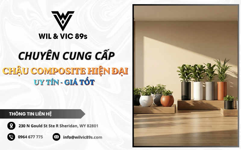 The trend of using composite plant pots in modern interior design